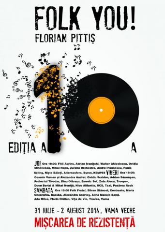 festivalul folk you, florian pittis