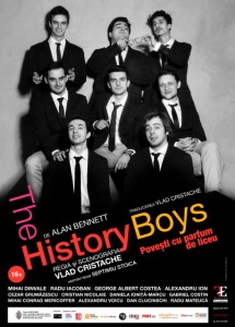 Spectacolul The History Boys invitat la festivaluri din țară și din București